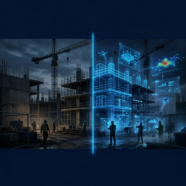 AI tools for UK construction SMEs in 2026 covering estimating, health and safety monitoring, and project management automation