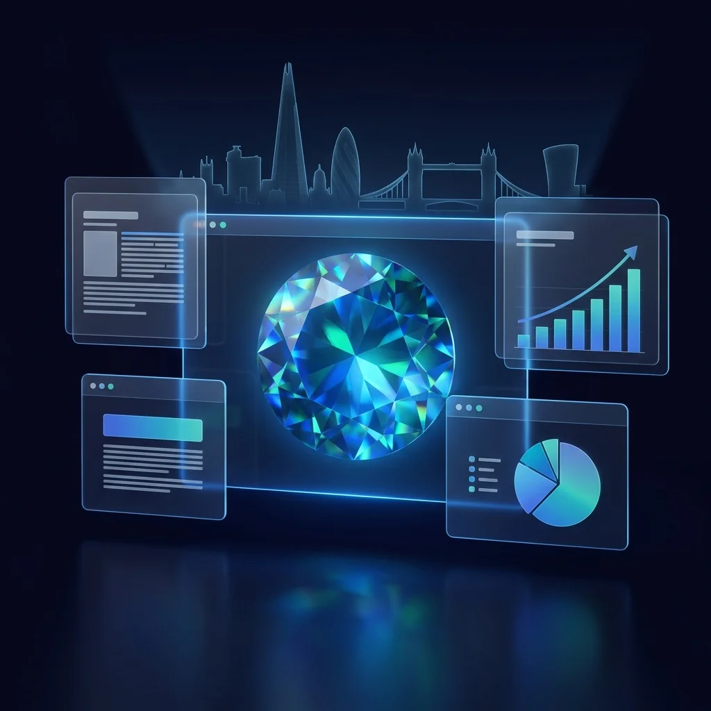 Google Gemini UK business implementation guide 2026 showing Workspace feature comparison table with GBP pricing and UK data residency compliance indicators