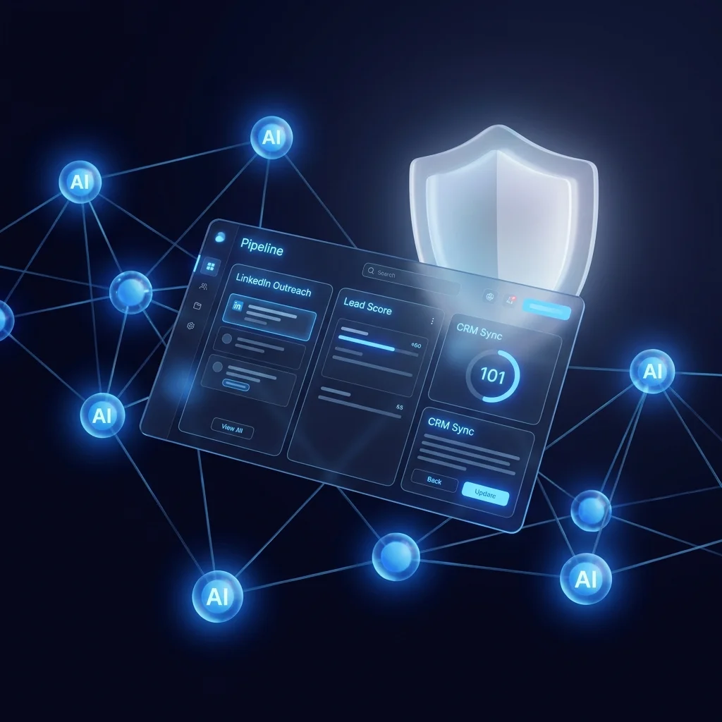 UK B2B AI agents Data Act 2026 compliance guide showing Red Amber Green framework overlaid on a UK map with n8n workflow nodes and GBP ROI metrics