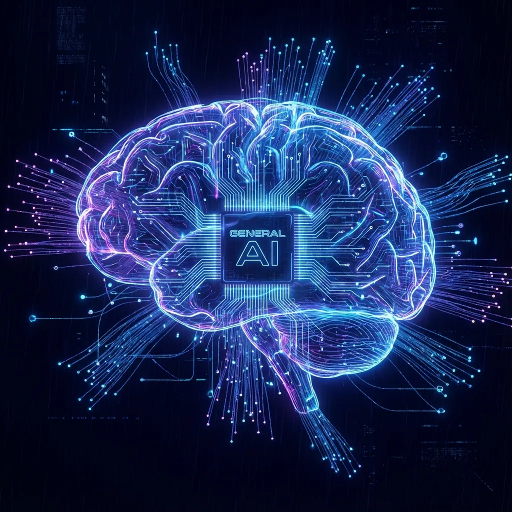 General AI Abstract Background