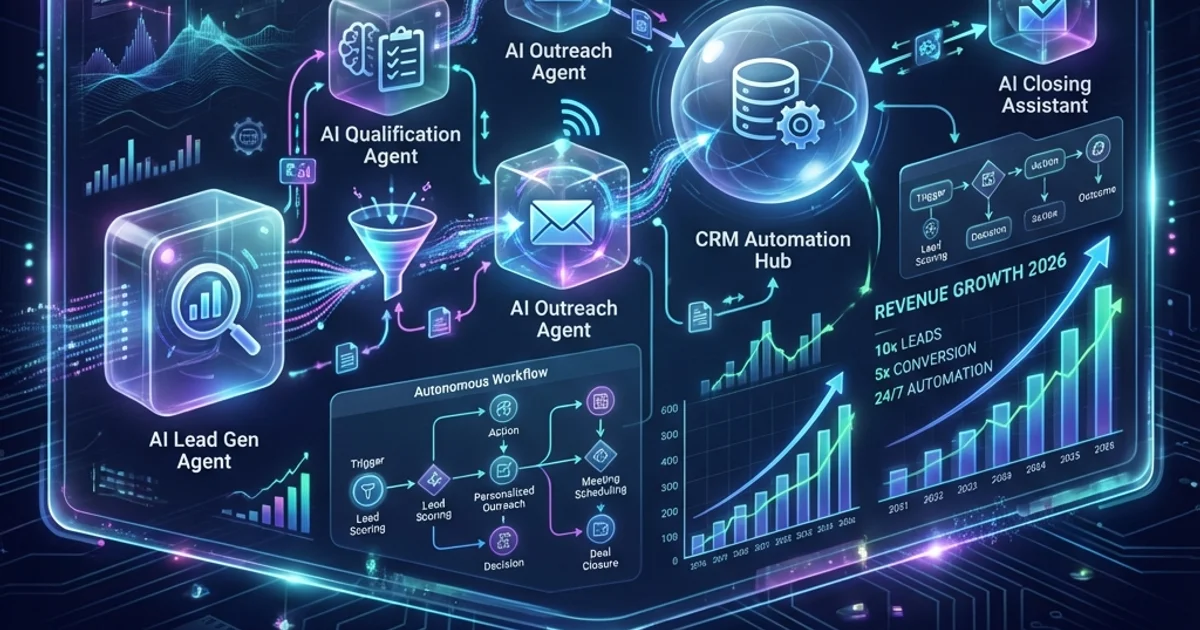 The Autonomous Revenue Stack: Building AI Agents for B2B Lead Generation in 2026