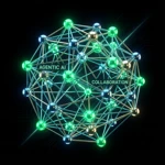 Agentic AI Network Icon - Collaborative Intelligence